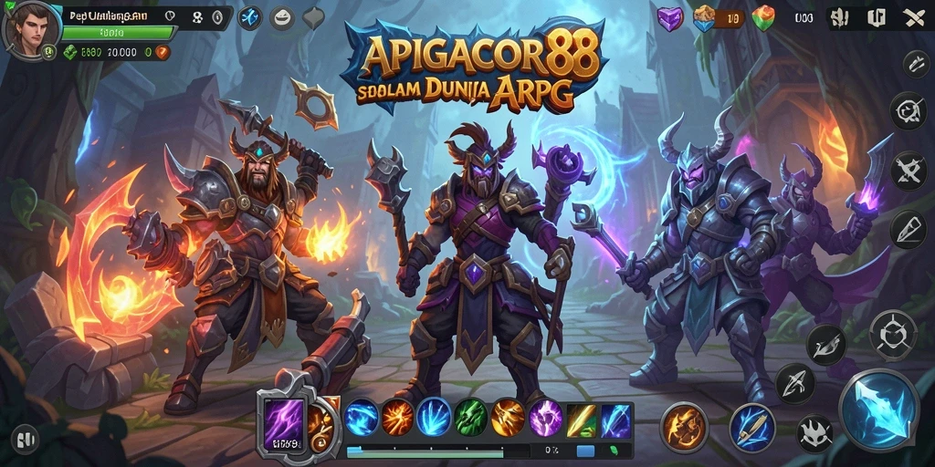 Tampilan gameplay APIGACOR88 yang seru dan menantang
