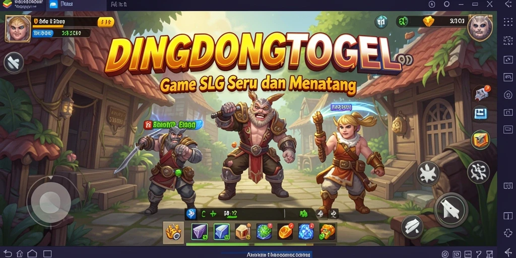 Screenshot DINGDONGTOGEL menampilkan aksi gameplay penuh strategi.
