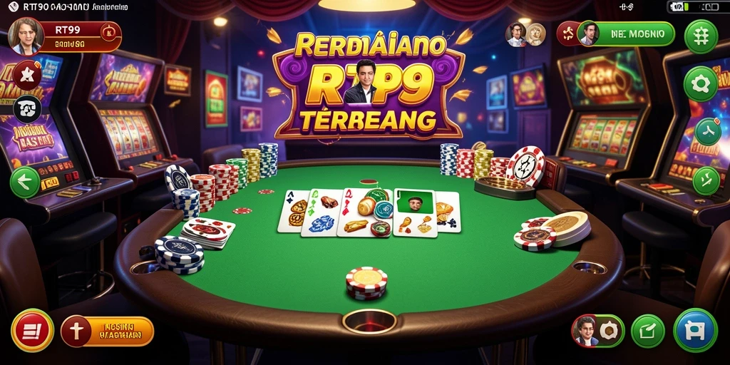 Tampilan gameplay menarik dari permainan Kasino RT99.