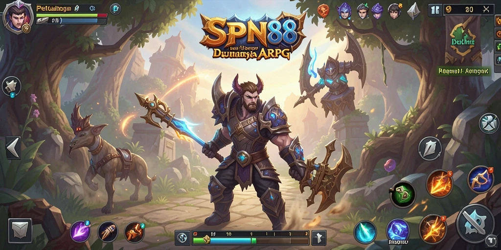 Screenshot menampilkan pertarungan epik dalam <strong>SPN88</strong>.